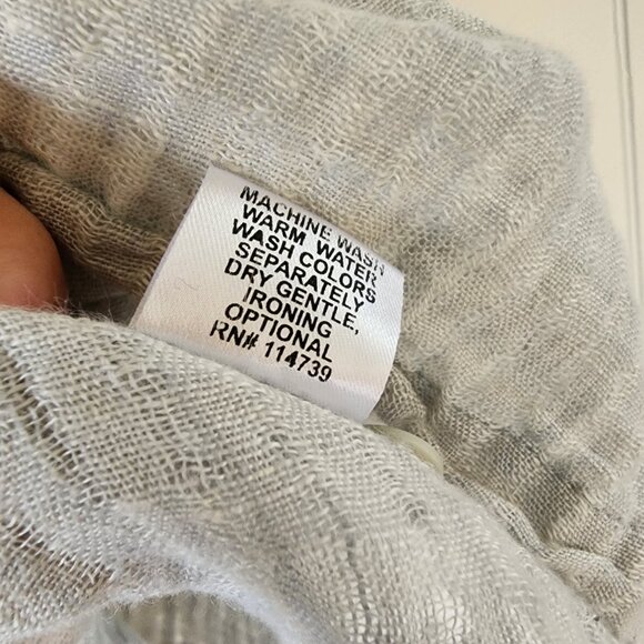 FLAX Linen Shirt or Cardigan - Picture 6 of 11